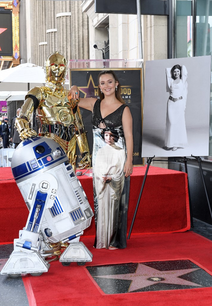 Carrie Fisher’s Walk of Fame star provokes family wars