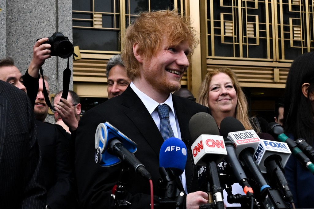 ‘Very happy’ Ed Sheeran wins US copyright trial
