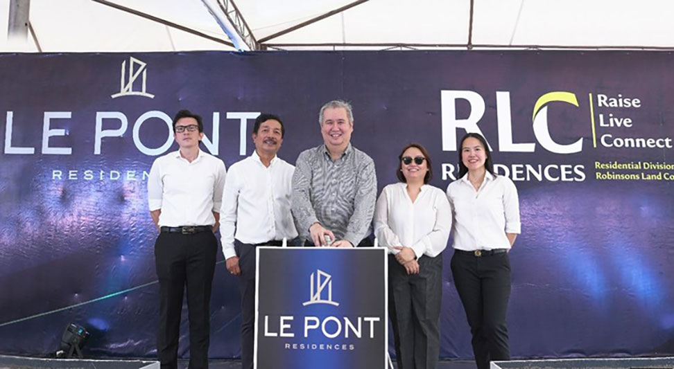 Breaking ground for Le Pont Residences
