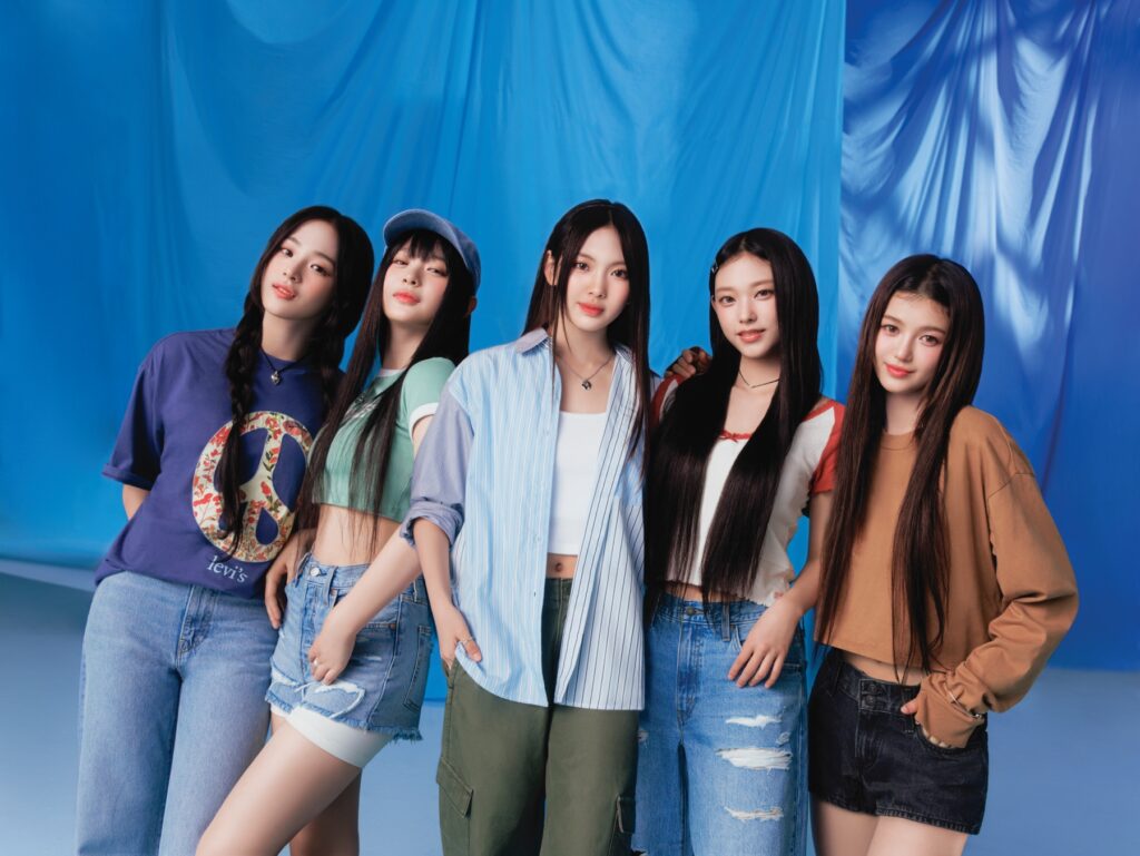 K-pop girl group NewJeans celebrates self – expression with new jeans campaign