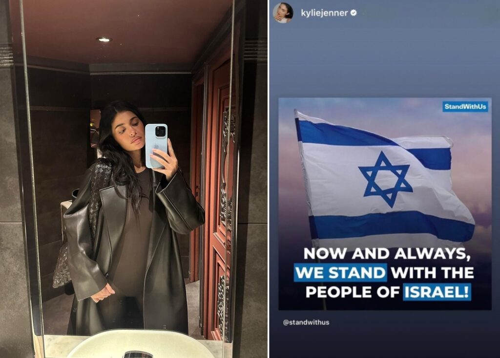 Can’t take the heat: Kylie Jenner deletes pro-Israel post