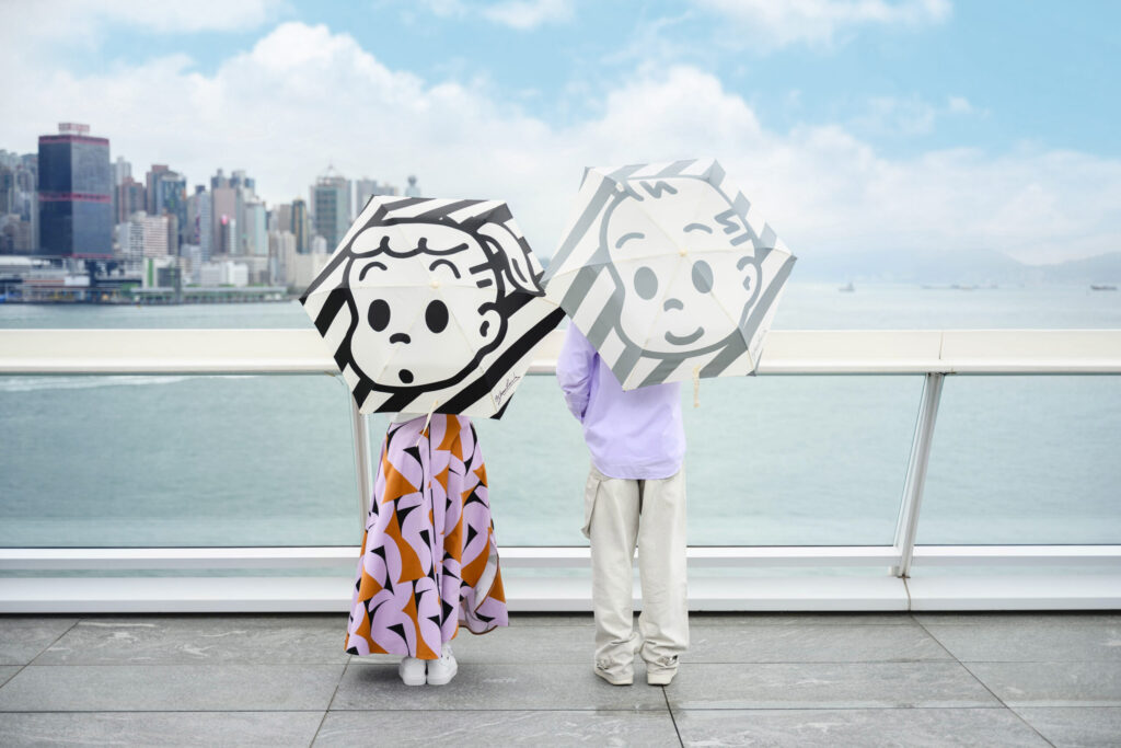 Harbour City umbrellas brighten weather with a touch of kawaii
