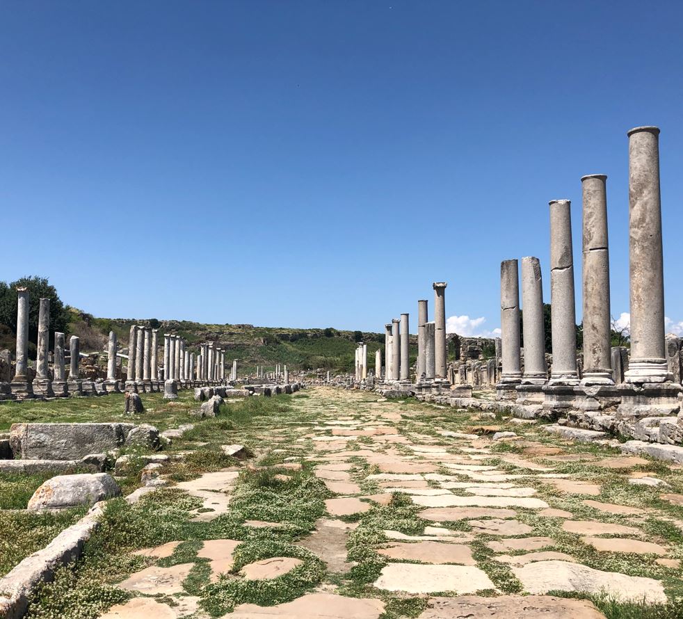 The living  ruins of Perge