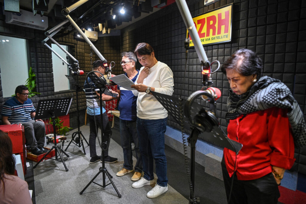 Filipino listeners cheered by last surviving radio dramas