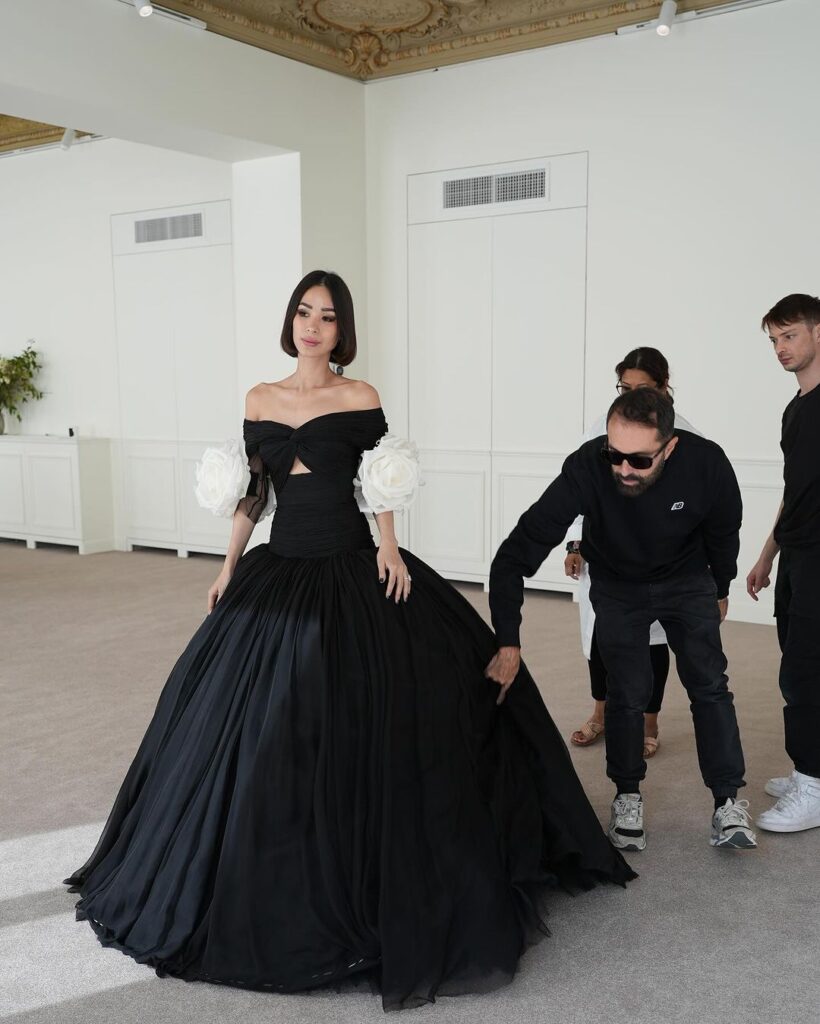 Heart Evangelista shows sneak peek of designer outfit for Tatler Ball