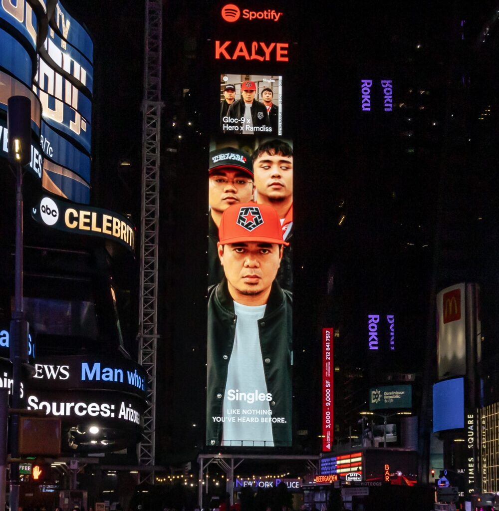 Gloc – 9, Hero, Ramdiss make it to NY Times Square billboard
