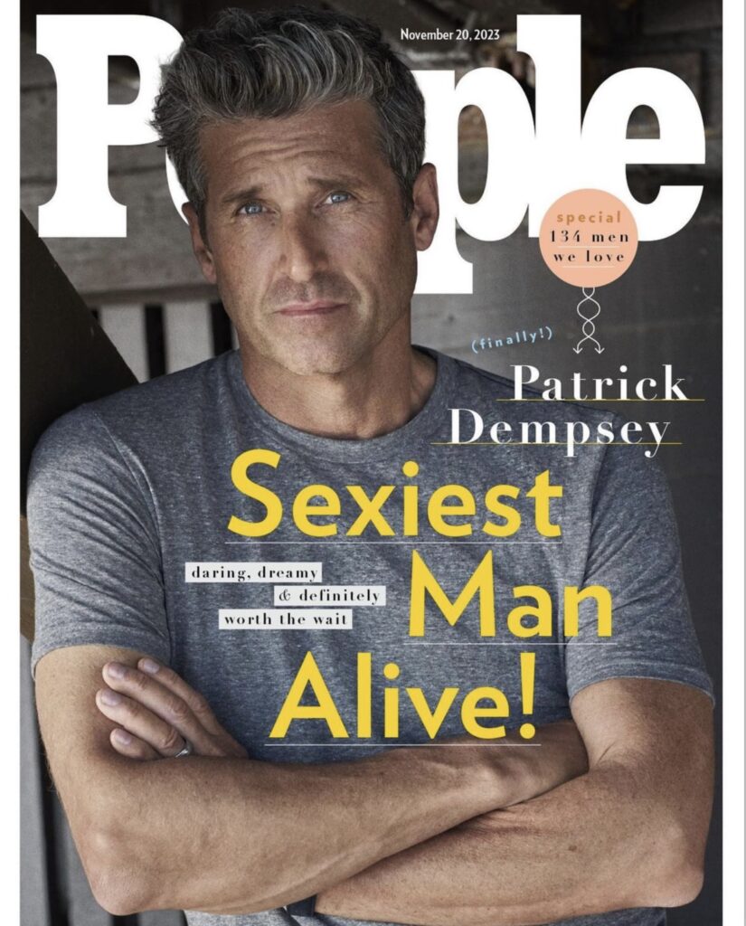 Patrick Dempsey is ‘Sexiest Man Alive’ for 2023