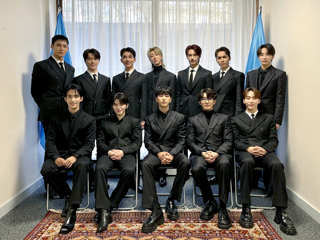 Seventeen makes history as first K-pop group at UNESCO Youth Forum