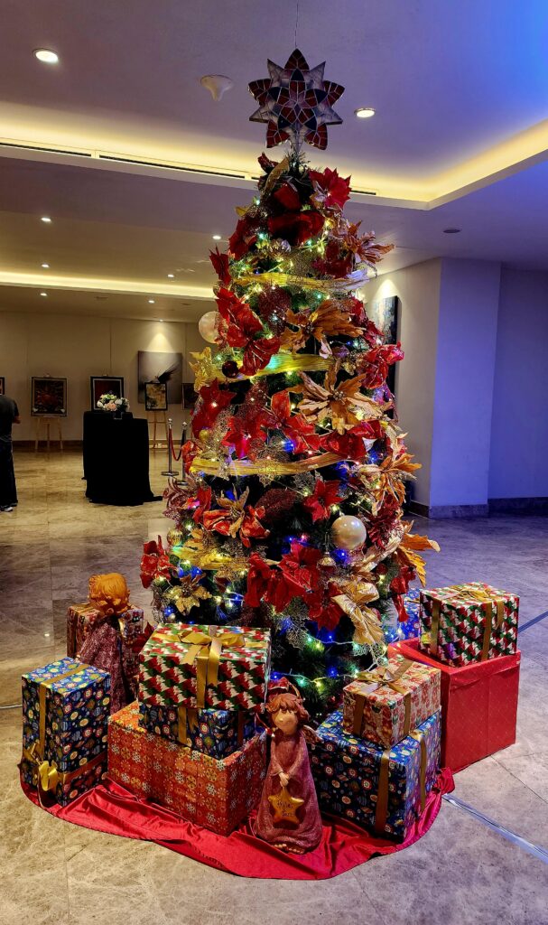 Chinatown hotel spotlights hope in annual Christmas tree lighting