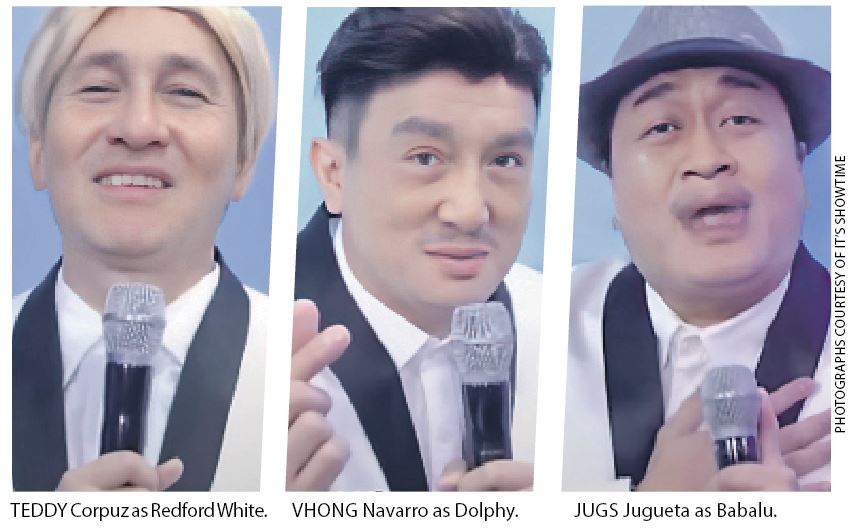 Tears and laughter as Vhong, Jugs and Teddyhonor Pinoy comedy greats on ‘It’s Showtime’