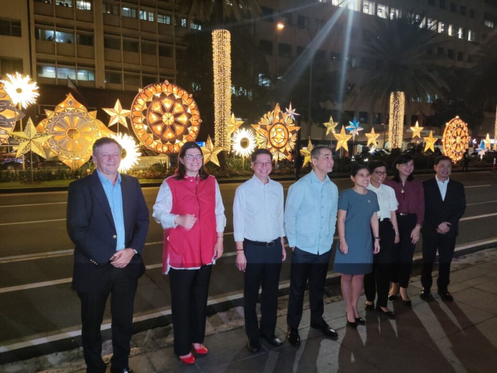 Ayala Avenue glistens with Christmas spirit in grand lighting ceremony