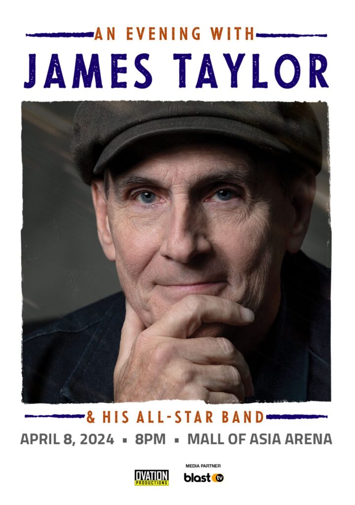 James Taylor to perform in Manila