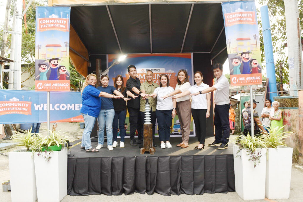 Meralco energizes Quezon City community