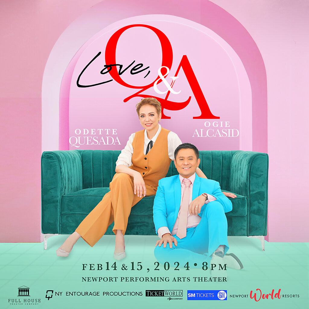 Spend a swoony Valentine with hitmakers Odette Quesada, Ogie Alcasid