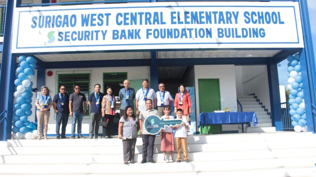 Typhoon-devastated school in Surigao gets new building