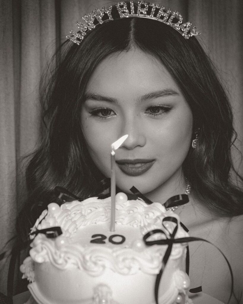 Francine Diaz celebrates turning 20 with an edgier look
