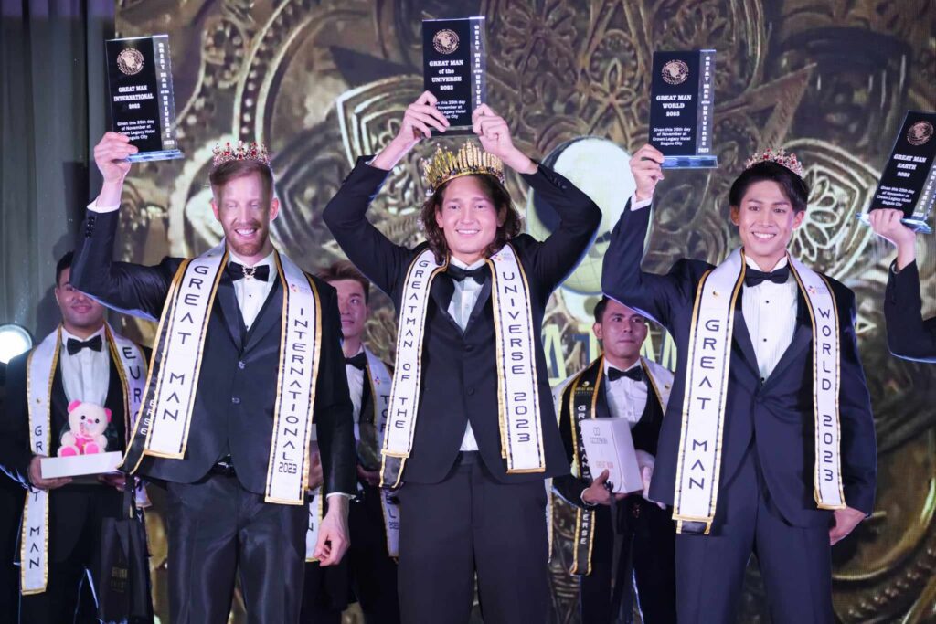 TAP dominates male pageantry with 3 title wins
