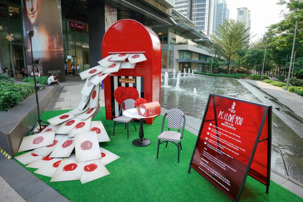 Indulge in love letters and other romantic offerings at BGC