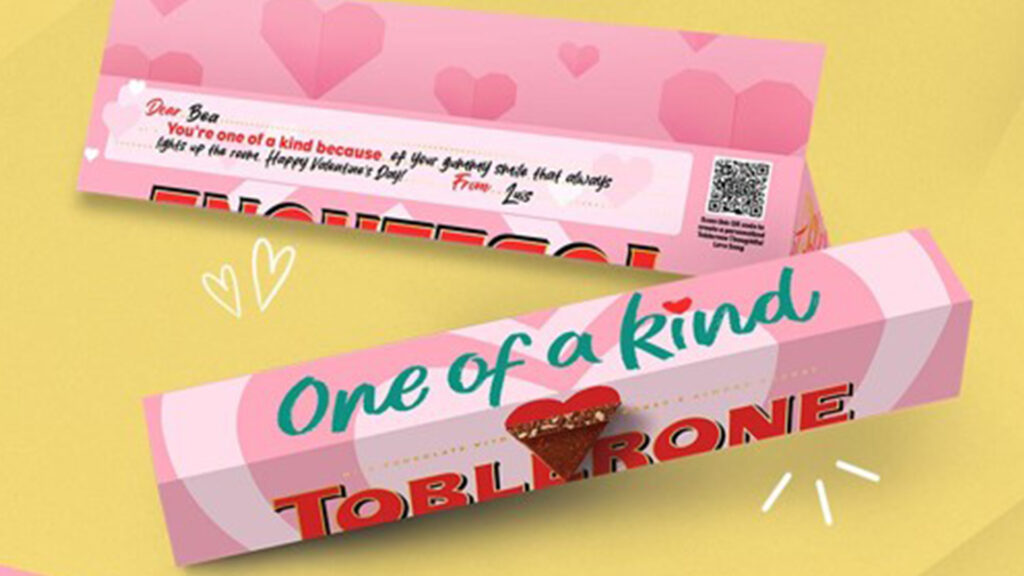 Toblerone’s symphony of love and sweetness