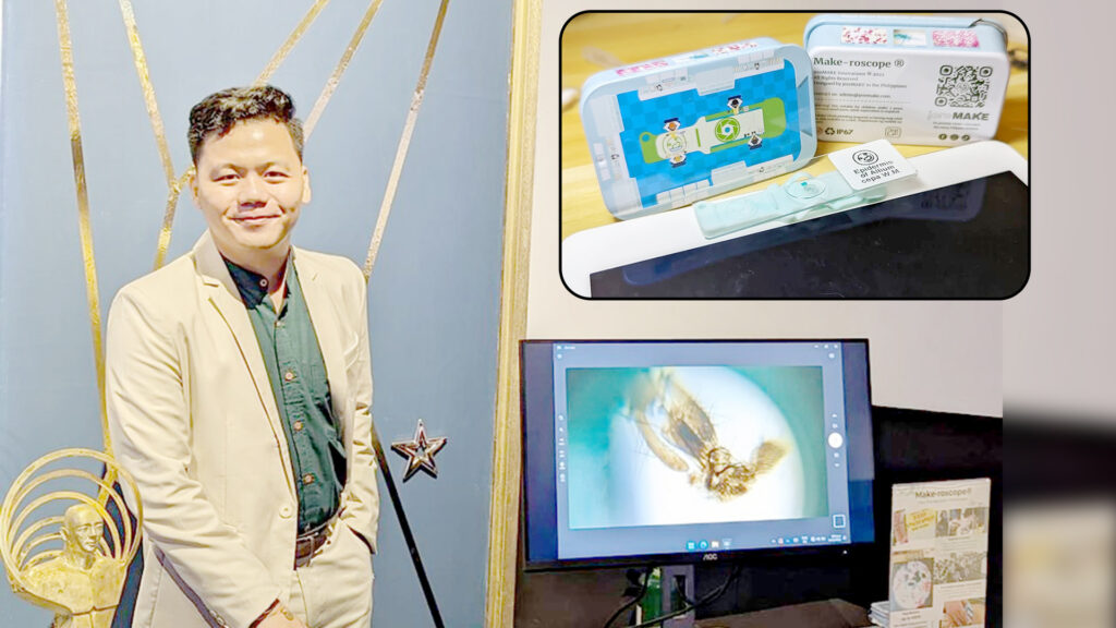 Keychain microscope inventor makes legacy