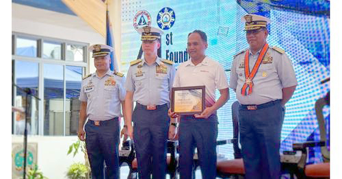 Coast Guard district honors Aboitiz Land, foundation